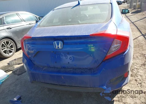 2017 Honda Civic Ex from USA, damaged, VIN 19XFC2F74HE072453